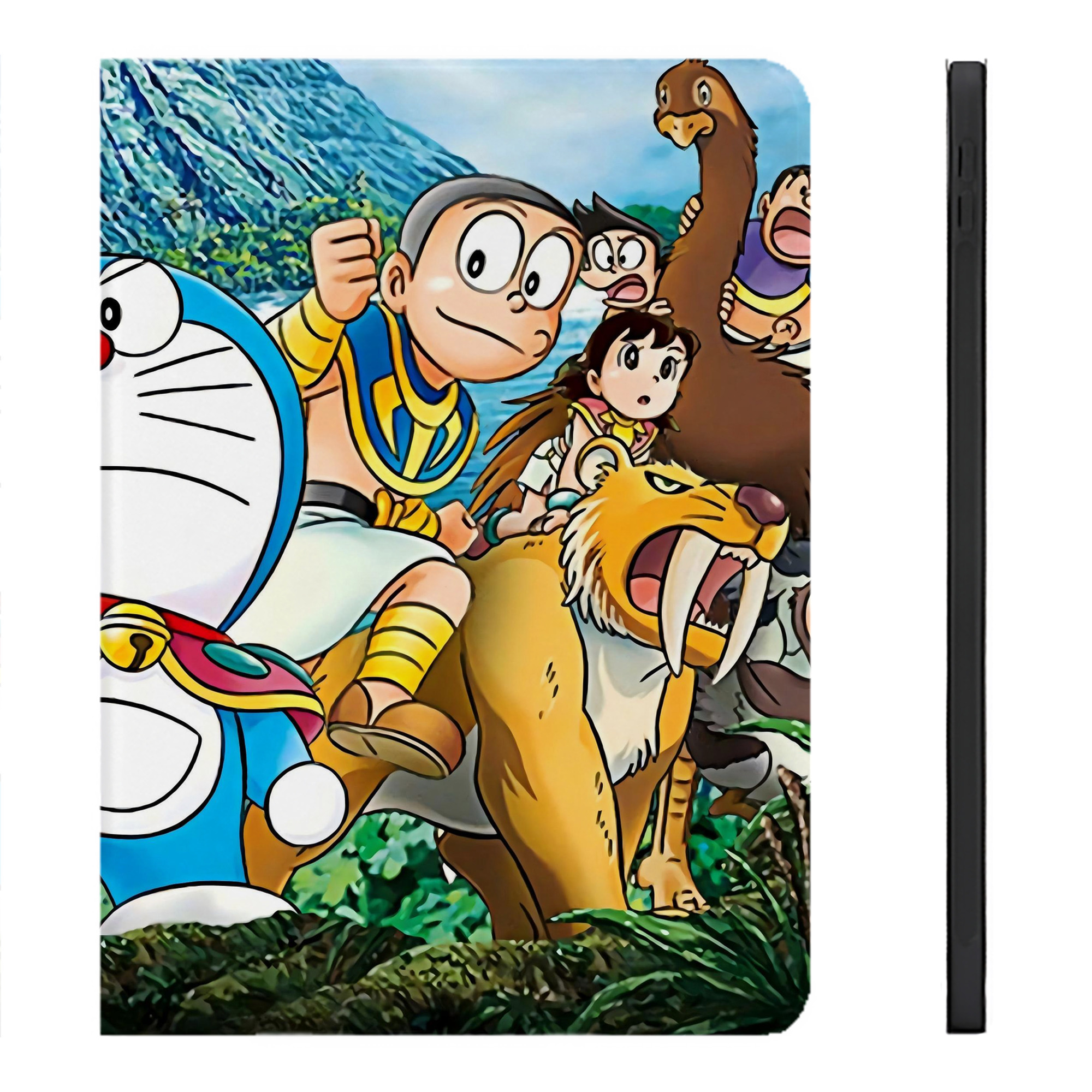 （画像用） ドラえもん Doraemon IPadケース ペンホルダー付き ブックスタイルデザイン